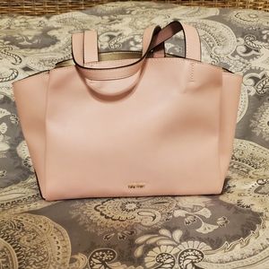 Nine West Pink and Gold inside purse